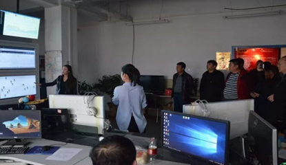 哈工大EMBA企业家培训班十班师生赴天津网络技术服务企业参观考察 理论与实践的交融